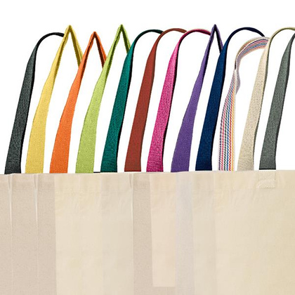 180g 100% Torba bawełniana z długą rączką