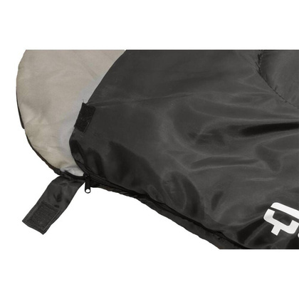 Śpiwór turystyczny mumia kołdra Quest czarny