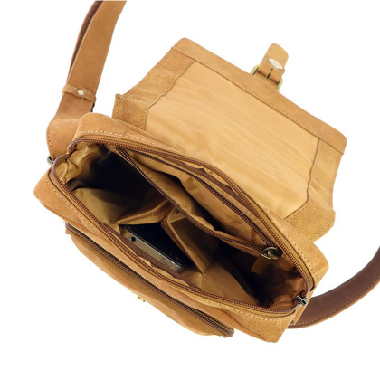 Skórzana listonoszka H1546