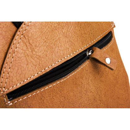 Plecak skórzany KEMER VOOC RETRO TC13 Camel