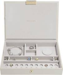 Pudełko na charmsy Stackers classic jasnobeżowe z pokrywką