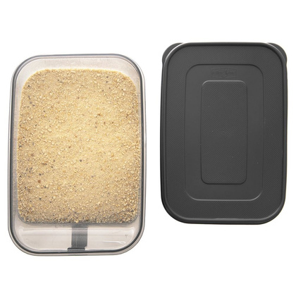 Pojemnik na produkty sypkie z pokrywką uchwytem do żywności 1,7 l