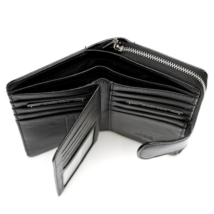 Portfel damski skórzany PELLUCCI FF-116 Czerwony