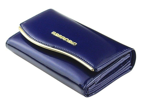 Portfel damski skórzany GREGORIO ZLF-112 Czarny