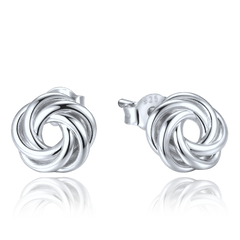 MINET Przyzwoite srebrne kolczyki