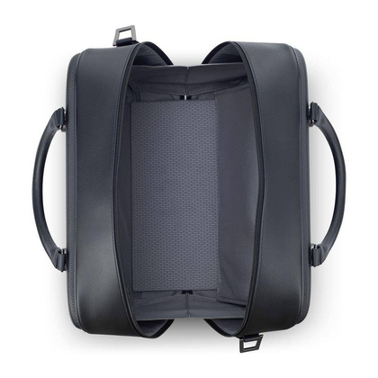 Torba podróżna Delsey Chatelet Air Mała czarna miękka torba podróżna weekender