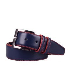 Pasek skórzany męski KEMER C 1060 105 CM Granatowy - min. zamówienie 20 / 50 / 100 szt.
