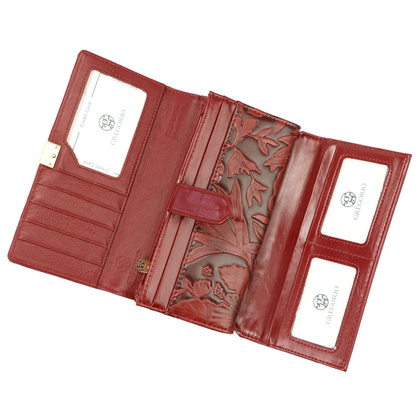 Portfel damski skórzany PELLUCCI HL-102 czarny