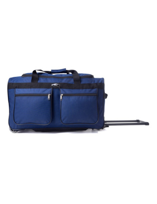 Duża torba podróżna na kołach PELLUCCI RGL A4 Czarna