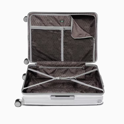 Duża walizka PUCCINI DALLAS PC034A 4C Srebrna