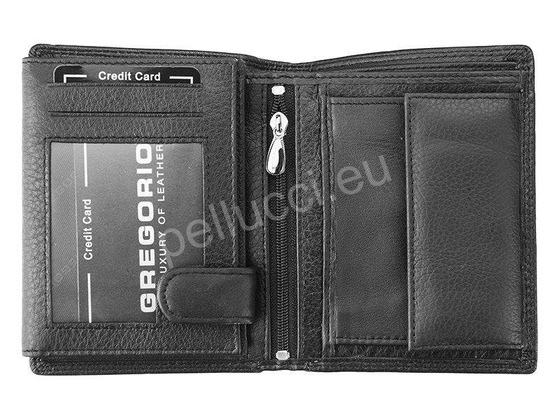 Portfel meski skórzany PELLUCCI N992-VD Czarny