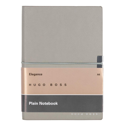 Notes Hugo Boss A6 Elegance Storyline Grey Plain