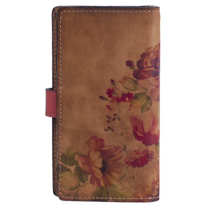 Portfel damski skórzany KEMER R6 Brązowy - min. zamówienie 20 / 50 / 100 szt.