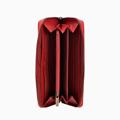 Portfel damski skórzany PUCCINI MU1962 3E Czerwony