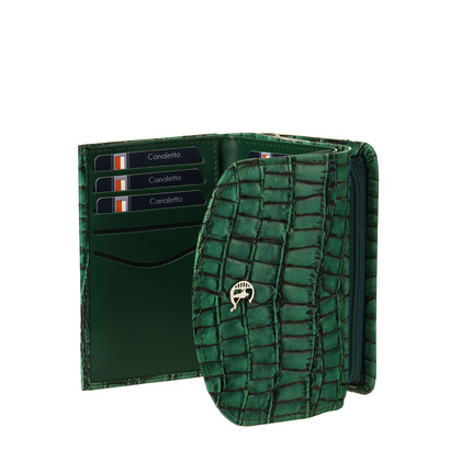 Portfel damski skórzany croco Canaletto PD1202cs292 RFID