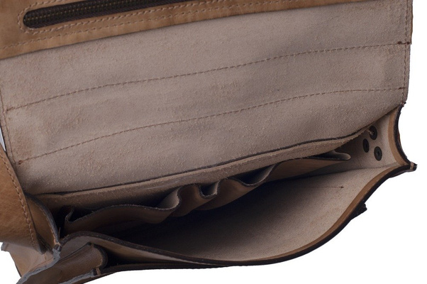 Torebka damska skórzana KEMER B25 Brązowa - min. zamówienie 20 / 50 / 100 szt.