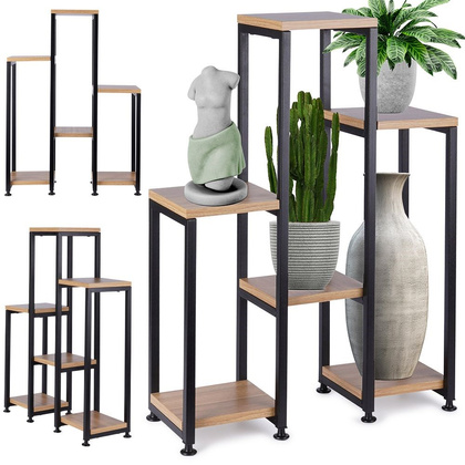 Kwietnik metalowy 5-poziomowy