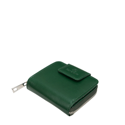 Skórzany portfel damski Canaletto z naturalnej skóry licowej - elegancki i wszechstronny PD1023s31GR RFID