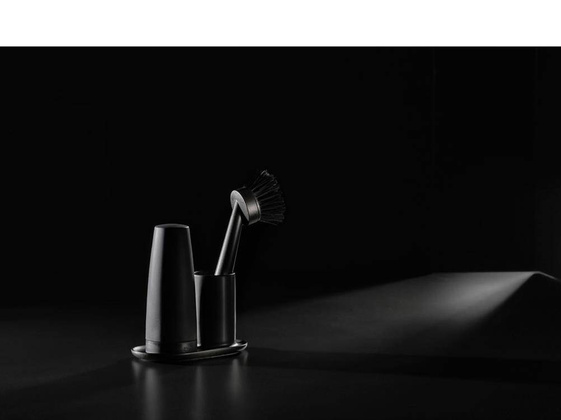 Organizer do zlewu Singles czarny 332056