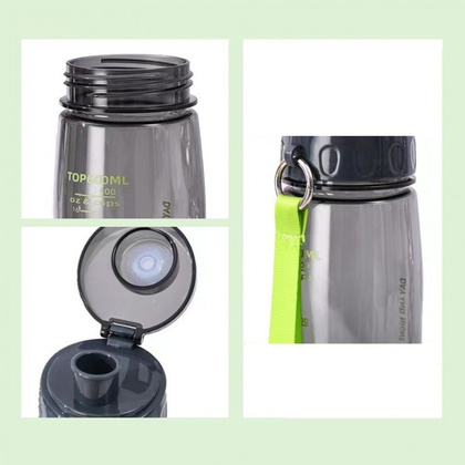 BUTELKA NA WODĘ BIDON NA SIŁOWNIĘ FITNESS 800ml przenośny BD45