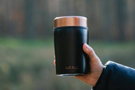 Termos obiadowy 500ml FUORI czarny Rose Gold 28067