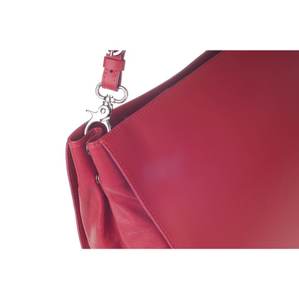 Torebka damska skórzana KEMER 412 Czerwona - min. zamówienie 20 / 50 / 100 szt.
