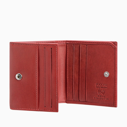 Portfel damski skórzany PUCCINI ROME CR2312 3 Czerwony