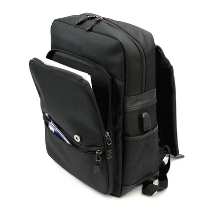 Damski plecak z tworzywa B.Cavalli BC1290# czarny