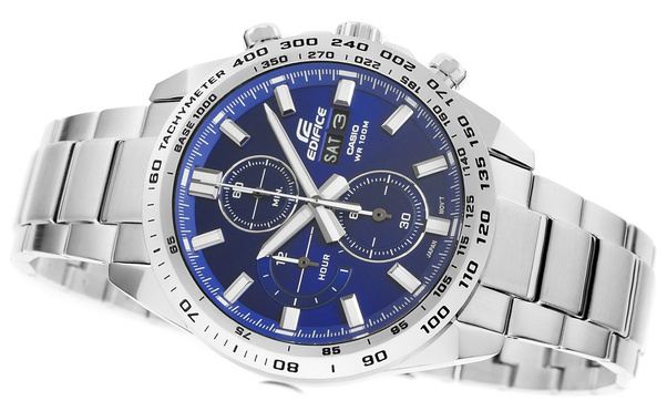 Zegarek Męski CASIO EDIFICE EFR-574D-2AVUEF 10 BAR + BOX