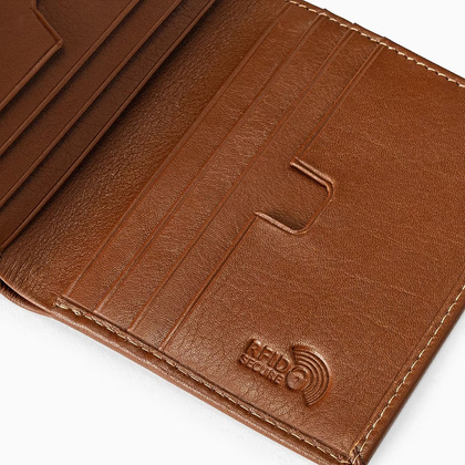 Portfel męski skórzany PUCCINI ZEN ZN9204 2 Brązowy