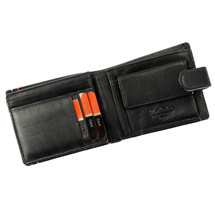 PORTFEL SKÓRZANY Pierre Cardin YS606 8825A czarny