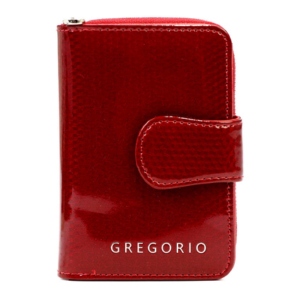 Portfel damski skórzany PELLUCCI CB-115 czerwony