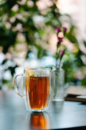 Komplet 2 szklanek wysokich z uchem Tulip 350 ml 8975