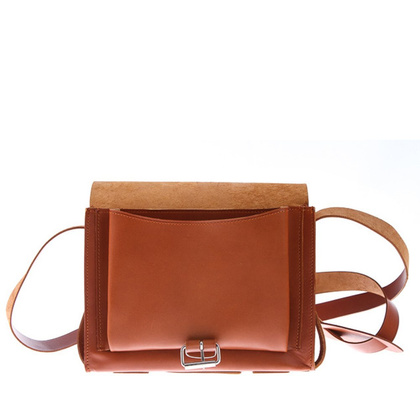 Listonoszka skórzana KEMER VOOC Vintage  P32 Beżowa