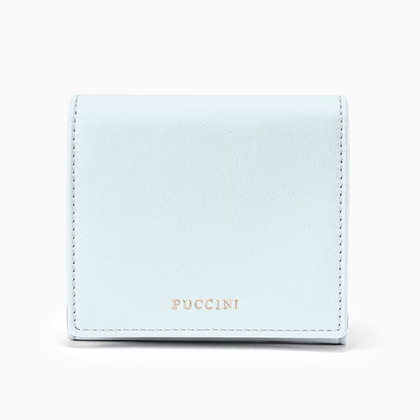 Portfel damski skórzany PUCCINI ZEN ZN9187 7B Niebieski
