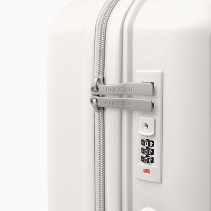 Duża walizka PUCCINI YOKO PP029A 0 Biała