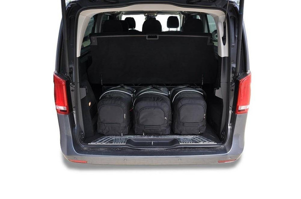 MERCEDES-BENZ KLASA V EXTRA LONG 2014+ TORBY DO BAGAŻNIKA 7 SZT KJUST