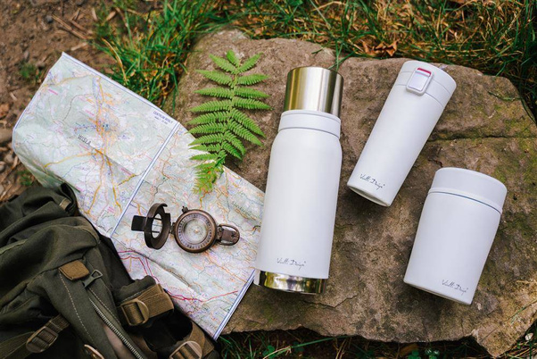 Kubek termiczny 400ml FUORI biały 27664