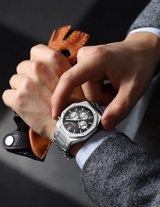 ZEGAREK MĘSKI CURREN 8440 CHRONO (zc047b) + BOX