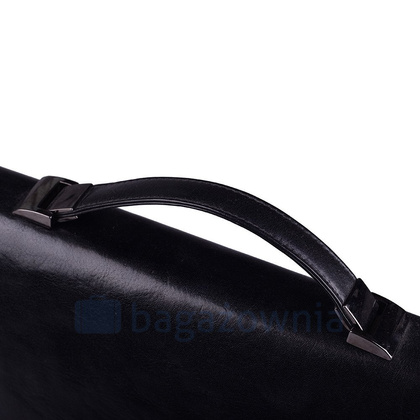 Teczka damska skórzana T11-01-S1-154 Czarna - min. zamówienie 20 / 50 / 100 szt.