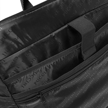 Torba z miejscem na laptop do 15,6" PUCCINI TOTE TD249 1 Czarna