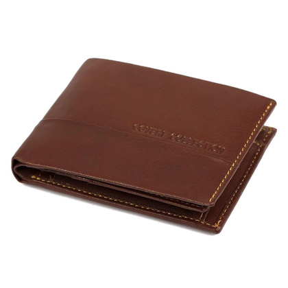 Portfel męski skórzany Coveri 1906 1226 Niebieski