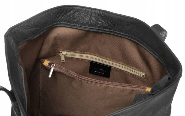 Shopperka damska z frędzlami Rovicky Szara