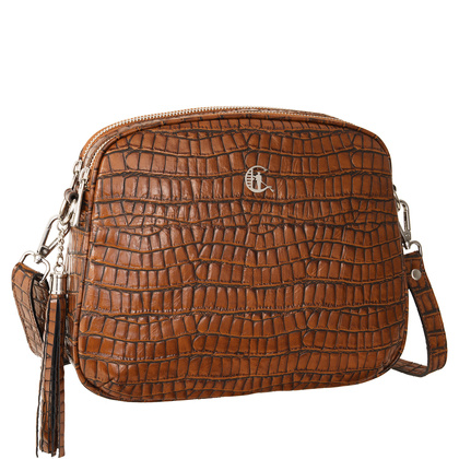 Skórzana listonoszka Canaletto krokodyl TD808s70