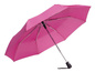 Automatyczny, wiatroodporny, kieszonkowy parasol BORA, ciemnoróżowy