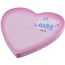 Sticky-Mate® karteczki samoprzylepne z materiałów z recyklingu w kształcie serca