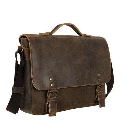 Torba męska Canaletto vintage skóra naturalna 14 cali TM258s235