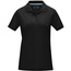 Damska organiczna koszulka polo Graphite z certyfikatem GOTS