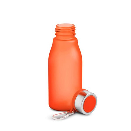 Matowa butelka RPET o pojemności 350 ml z karabińczykiem / Bijou