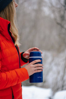 Termos obiadowy 750ml FUORI granatowy 28142